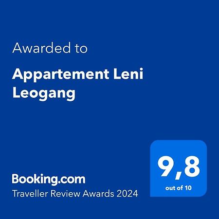 Appartement Leni Leogang Dış mekan fotoğraf